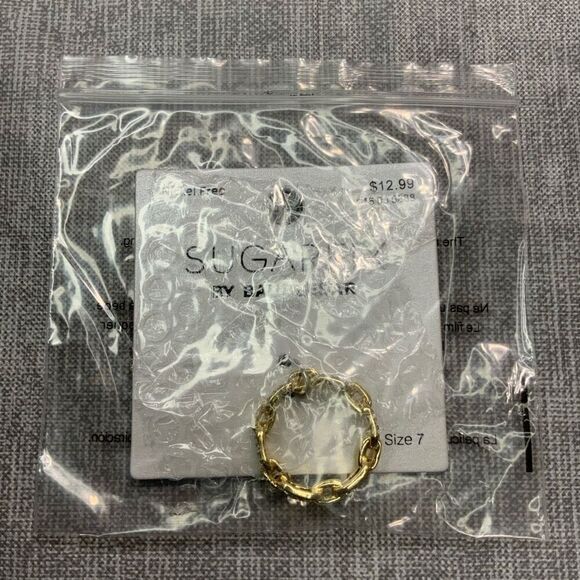SUGARFIX by Baublebar chain link Ring size 7 - Picture 5 of 7
